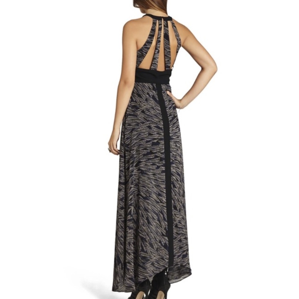 BCBG Cutout Maxi Dress